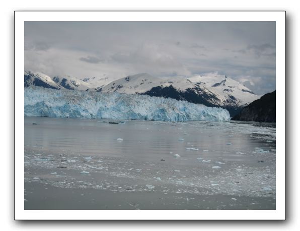 The glacier's edge